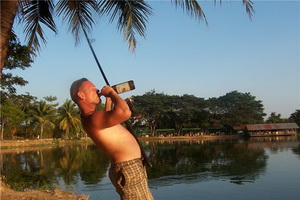 chiang mai fishing with wit biggame